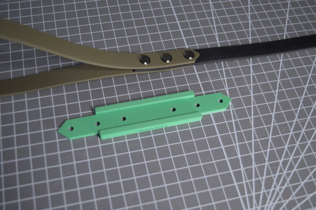 BioThane® Dog Leash Template – 2-hole & 3-hole