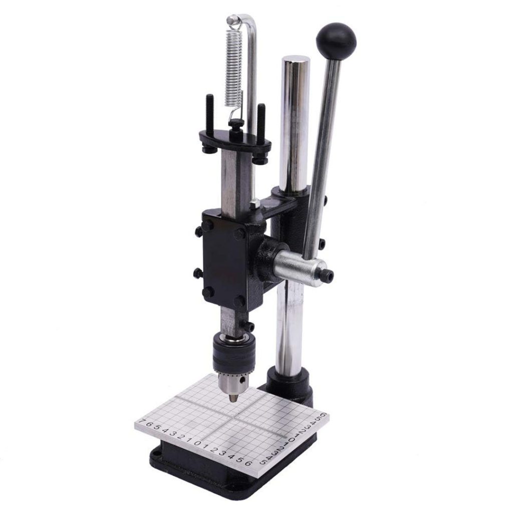 Metal Base Press Centering Tool – BioThane® & Webbing Punch Guide (15×13 cm plate)