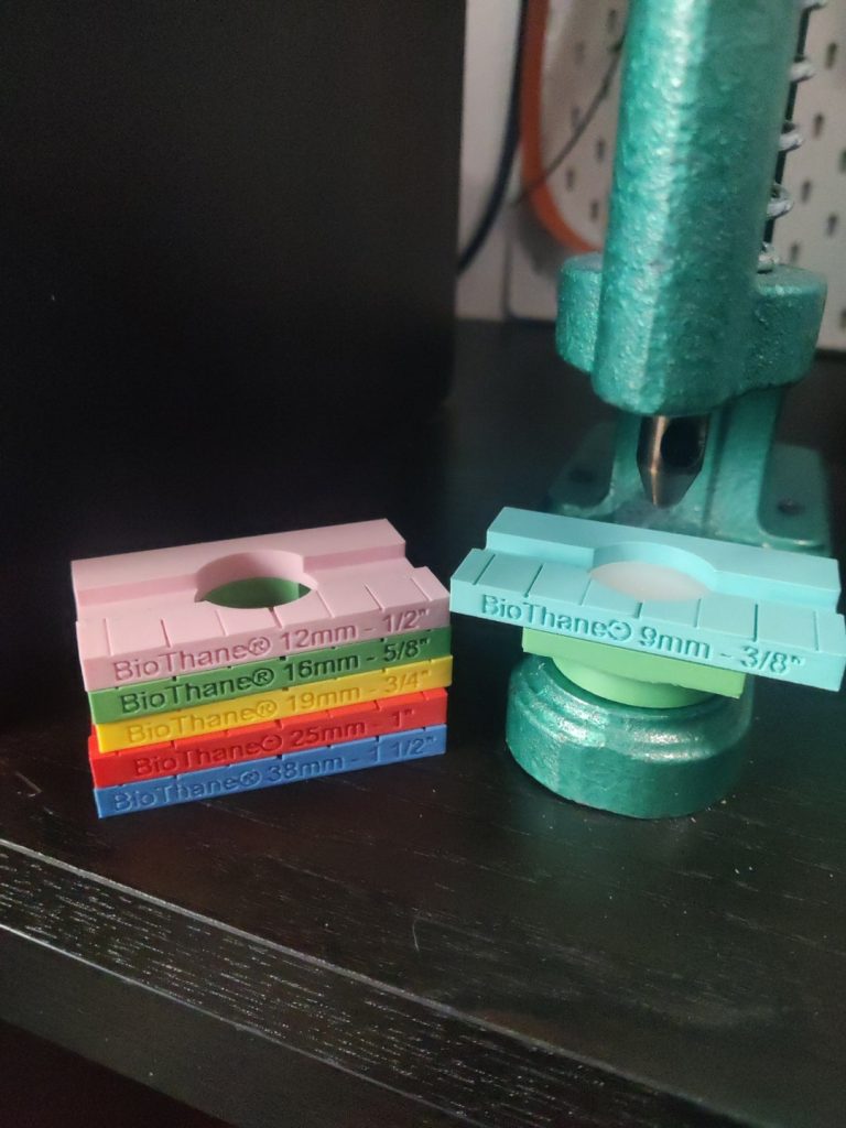 Green Press Anvil and Base Holder