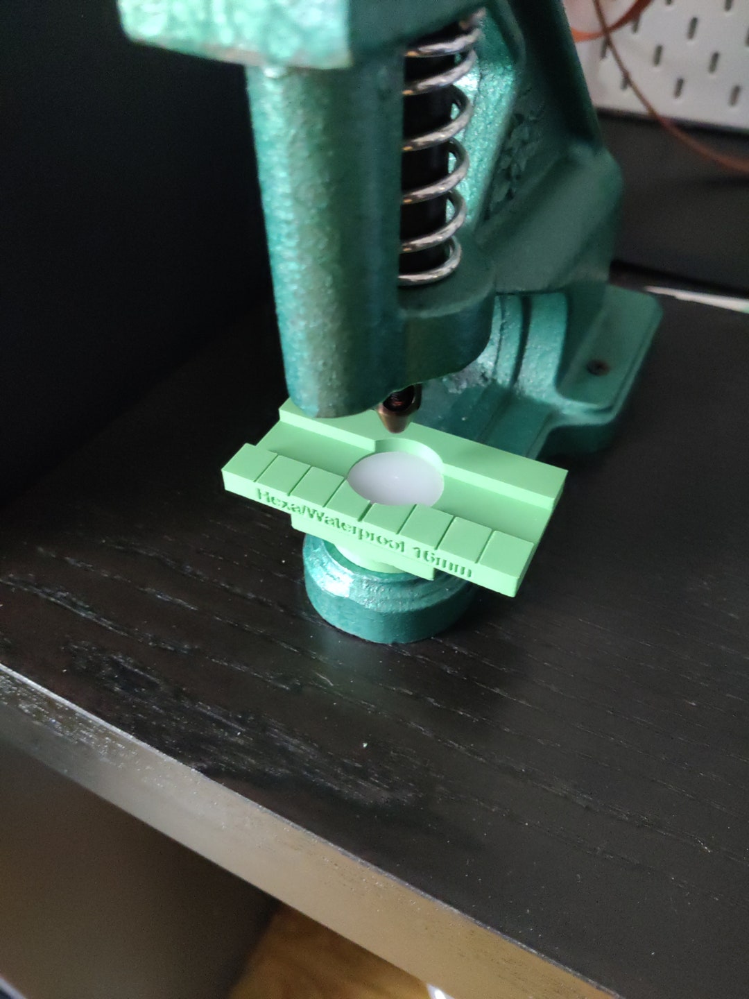 Self-centering Guide for Hexa / Waterproof webbing – Green Press